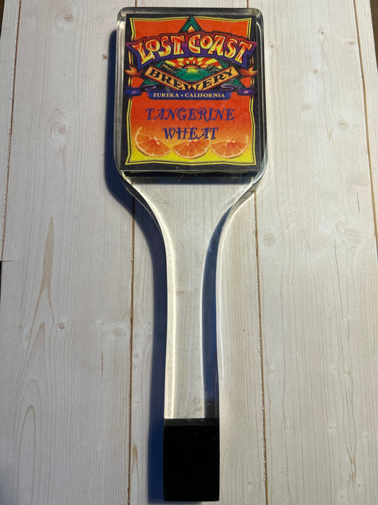 Lost Coast Brewery Tangerine Wheat Tap Handle