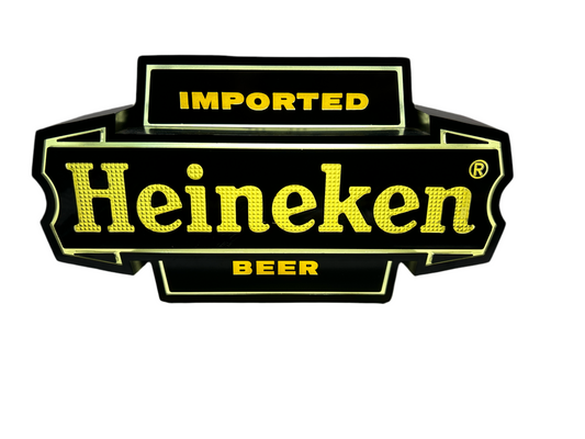 Heineken Beer Lighted Sign
