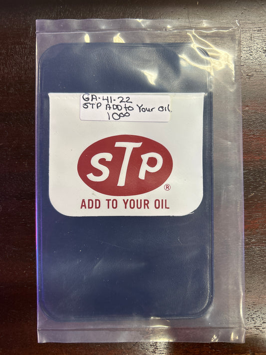 STP Add To Your Oil Pocket Potector