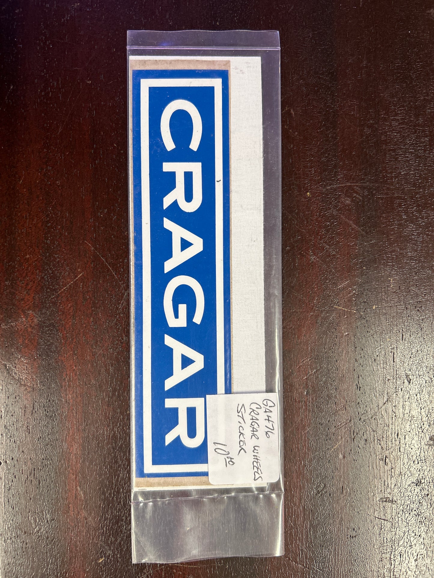 Cragar Wheels Sticker