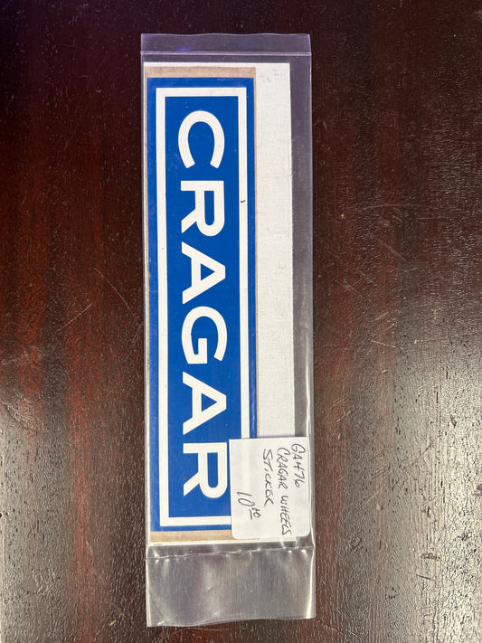 Cragar Wheels Sticker