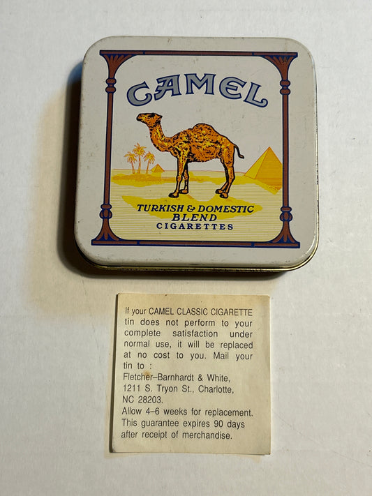 Camel Cigarette Tin