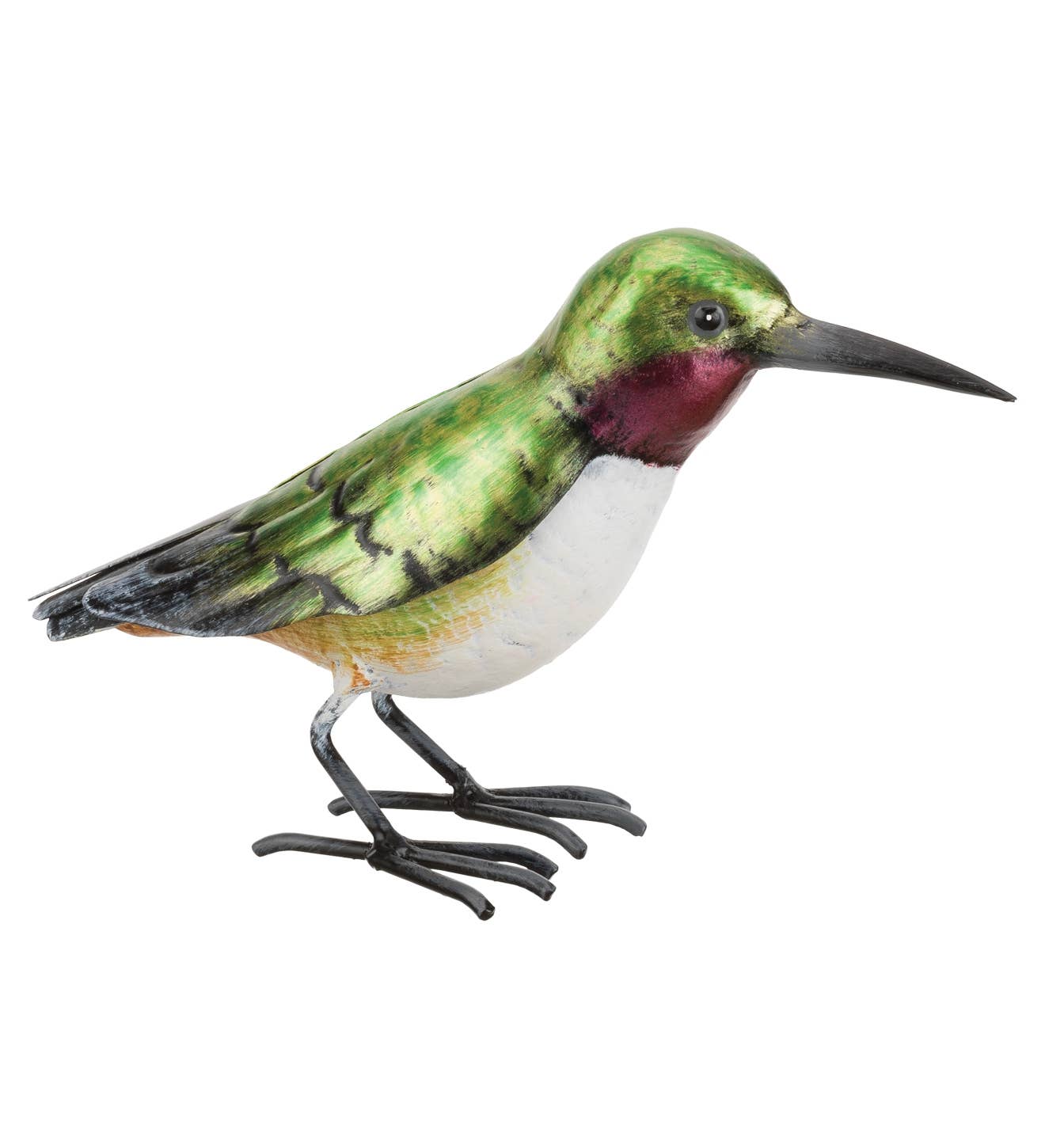 Bird Decor - Hummingbird: Metal / Green