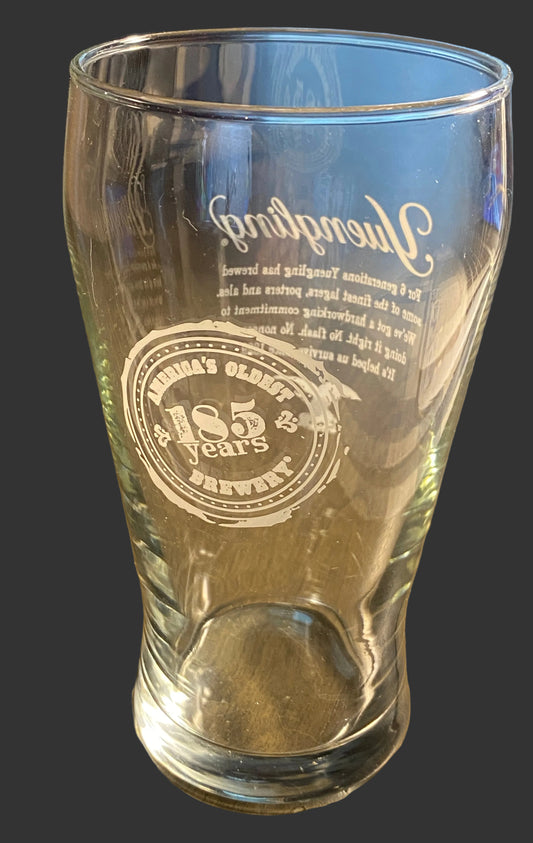 Yuengling 185 Years Beer Glass