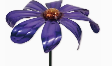 Small Purple Daisy Spinner