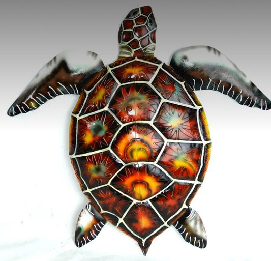 Large Metal Turtle