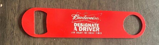 Budweiser Designate A Driver Bottle Opener