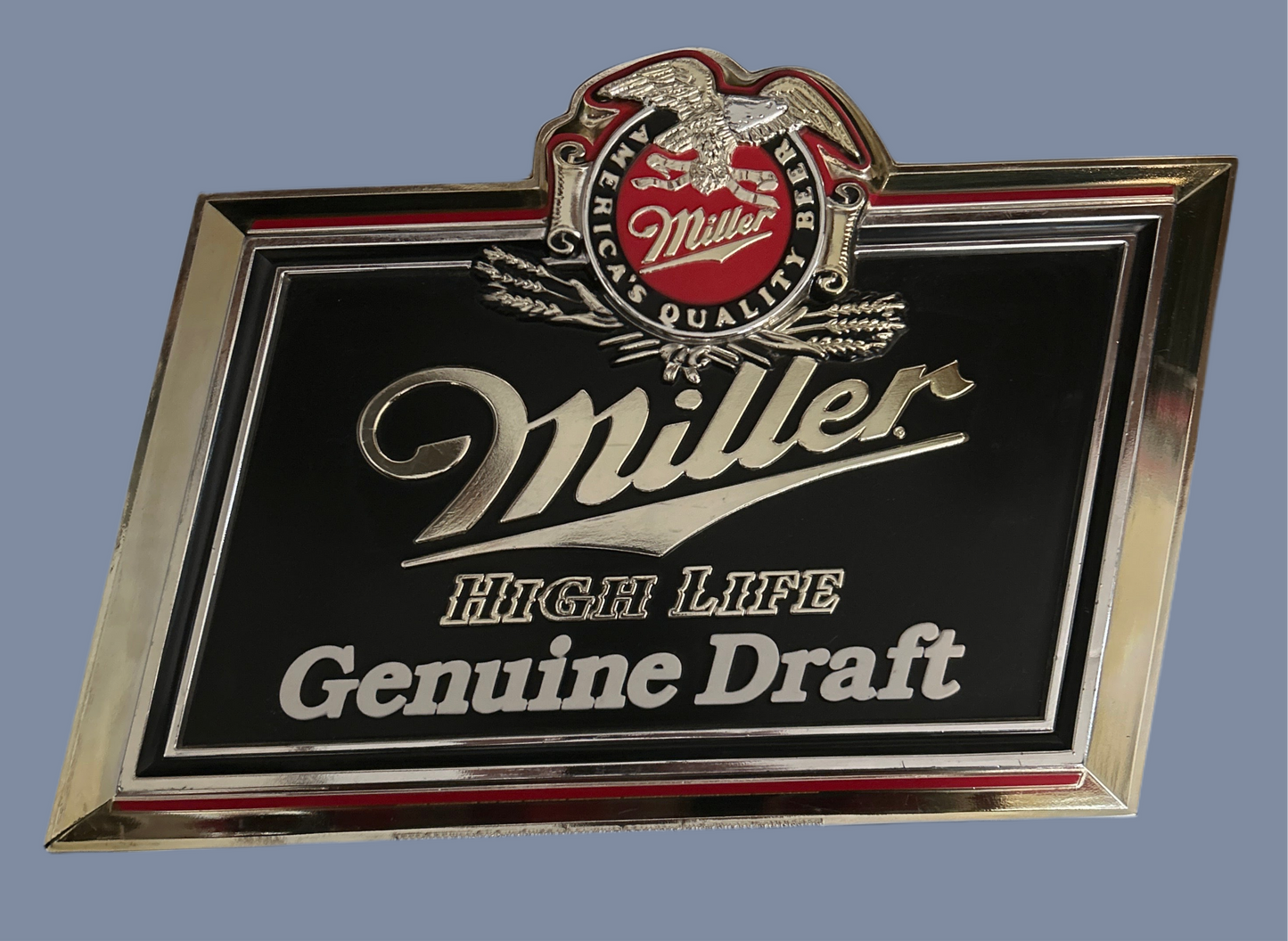 Miller Genuine Draft Beer Sign