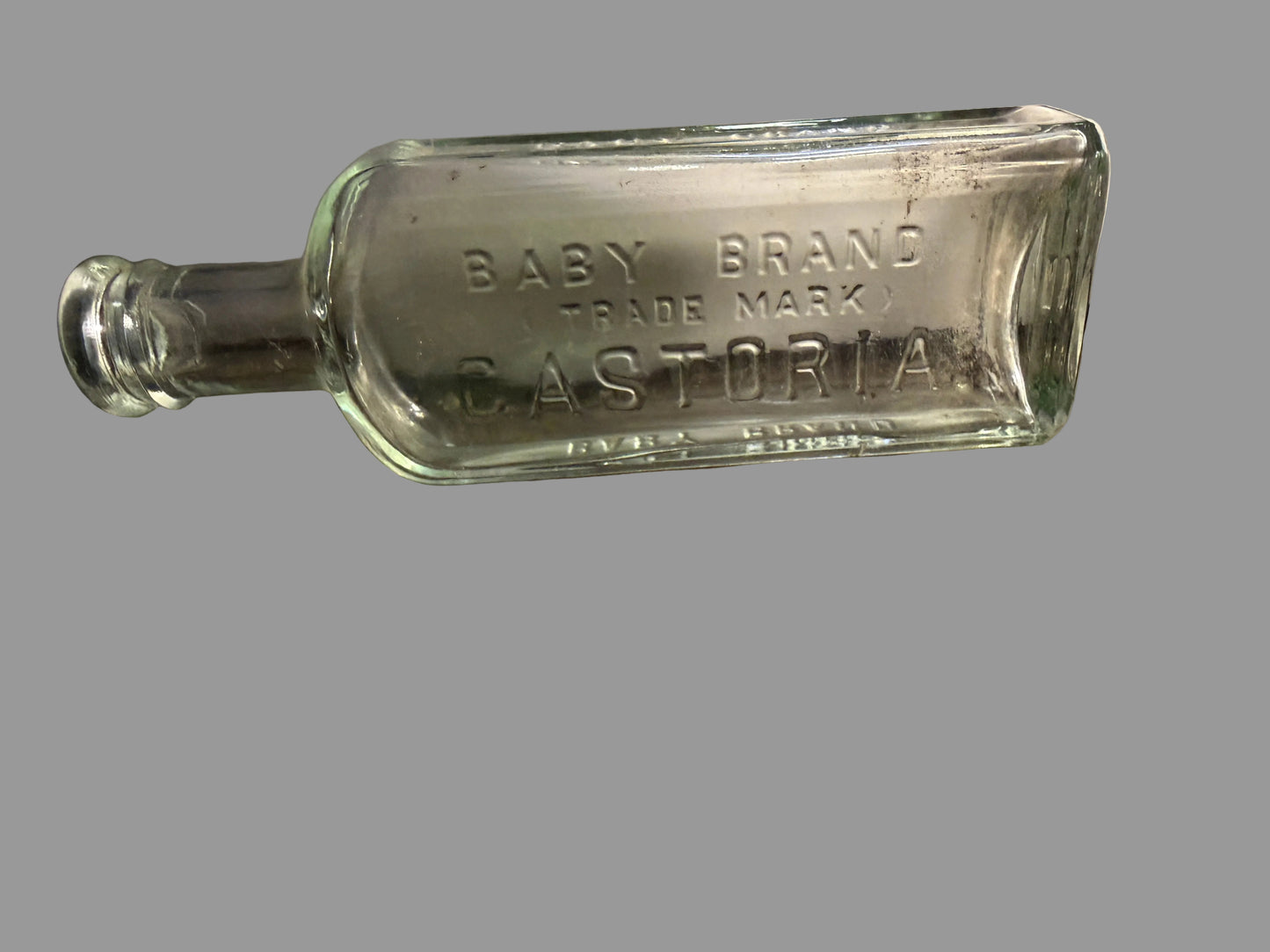Vintage Castoria Bottle