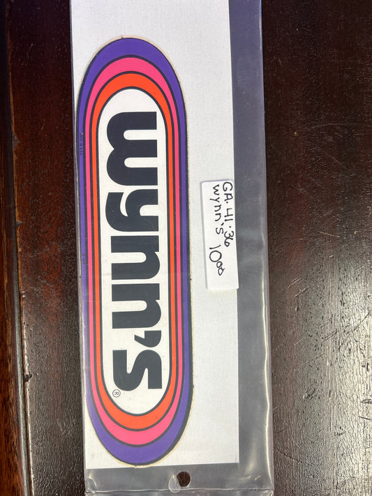 Wynn's Sticker