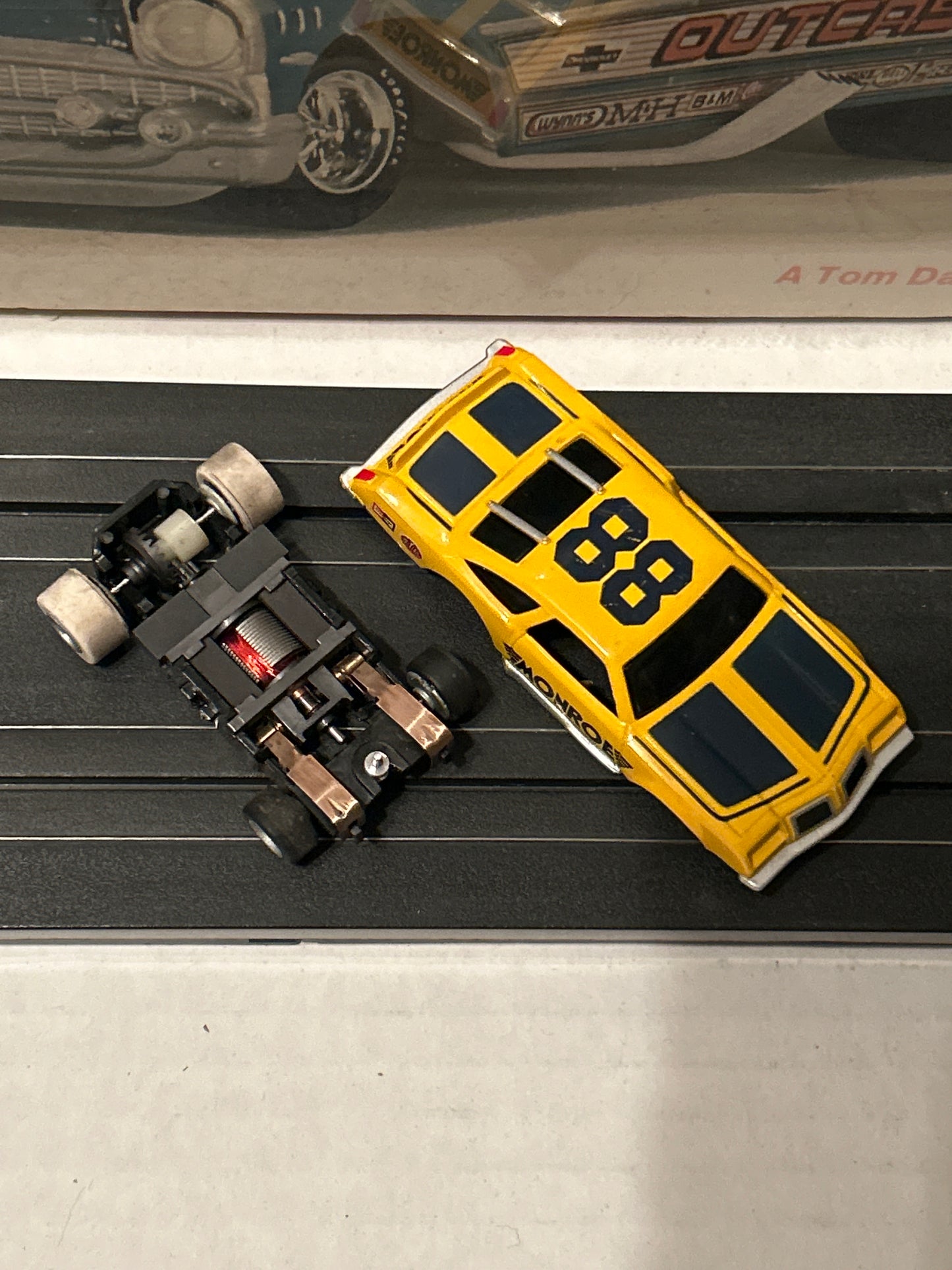 Tyco Oldsmobile Monroe 88 Slot Car