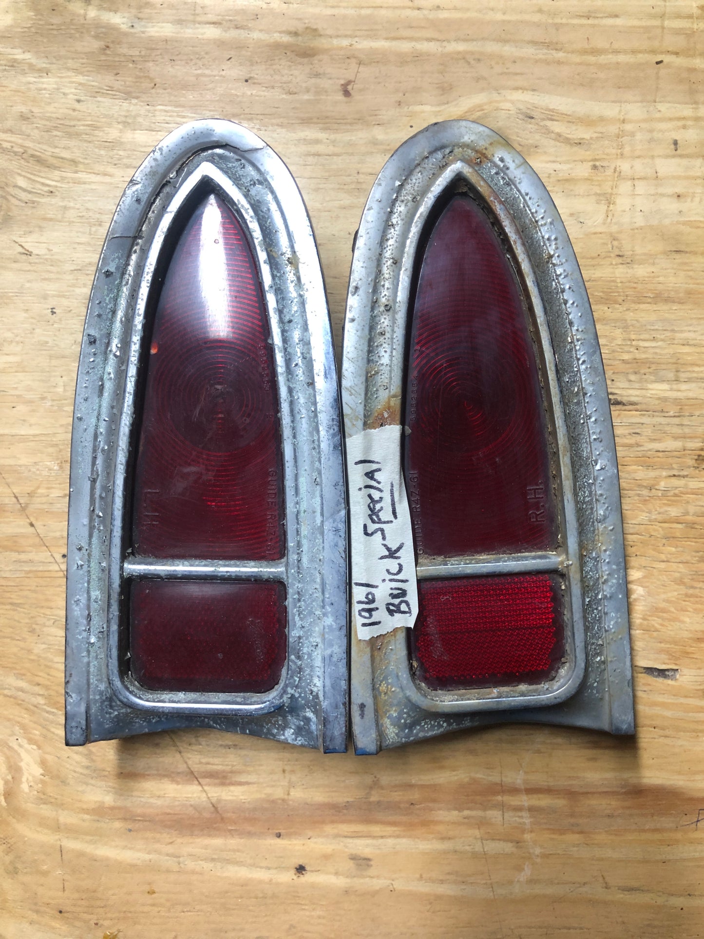 ‘61 Buick Special Taillights-Pair