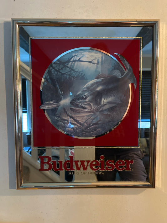 Budweiser Mirror-Crappie Bass
