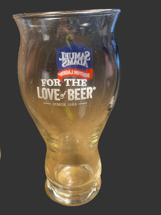 Samuel Adams Beer Glass Pint