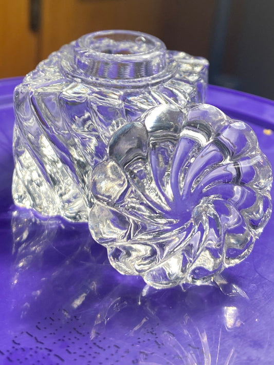 Glass Inkwell Round Glass Top