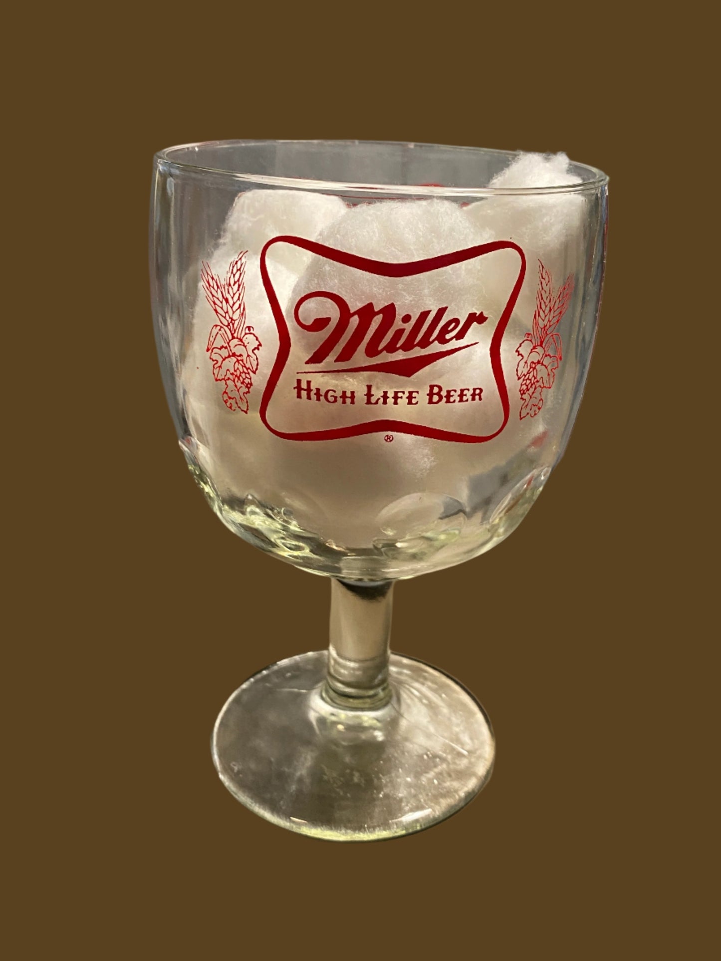 Miller High Life Beer Goblet