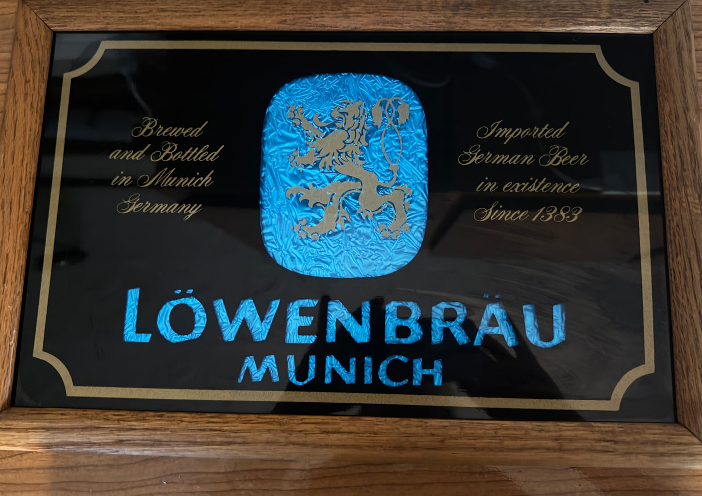 Lowenbrau Sign