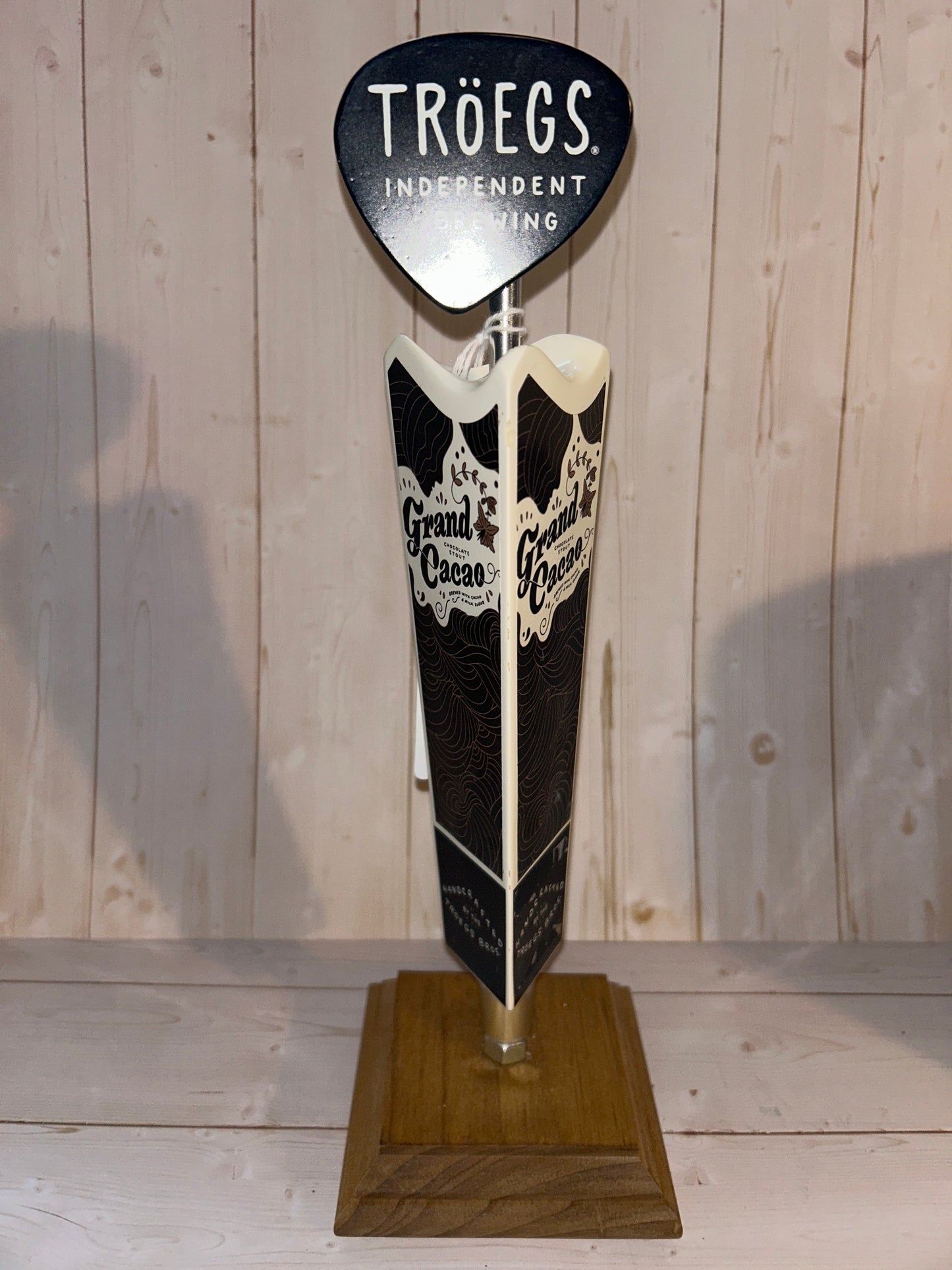 Troegs Grand Cacao Tap Handle