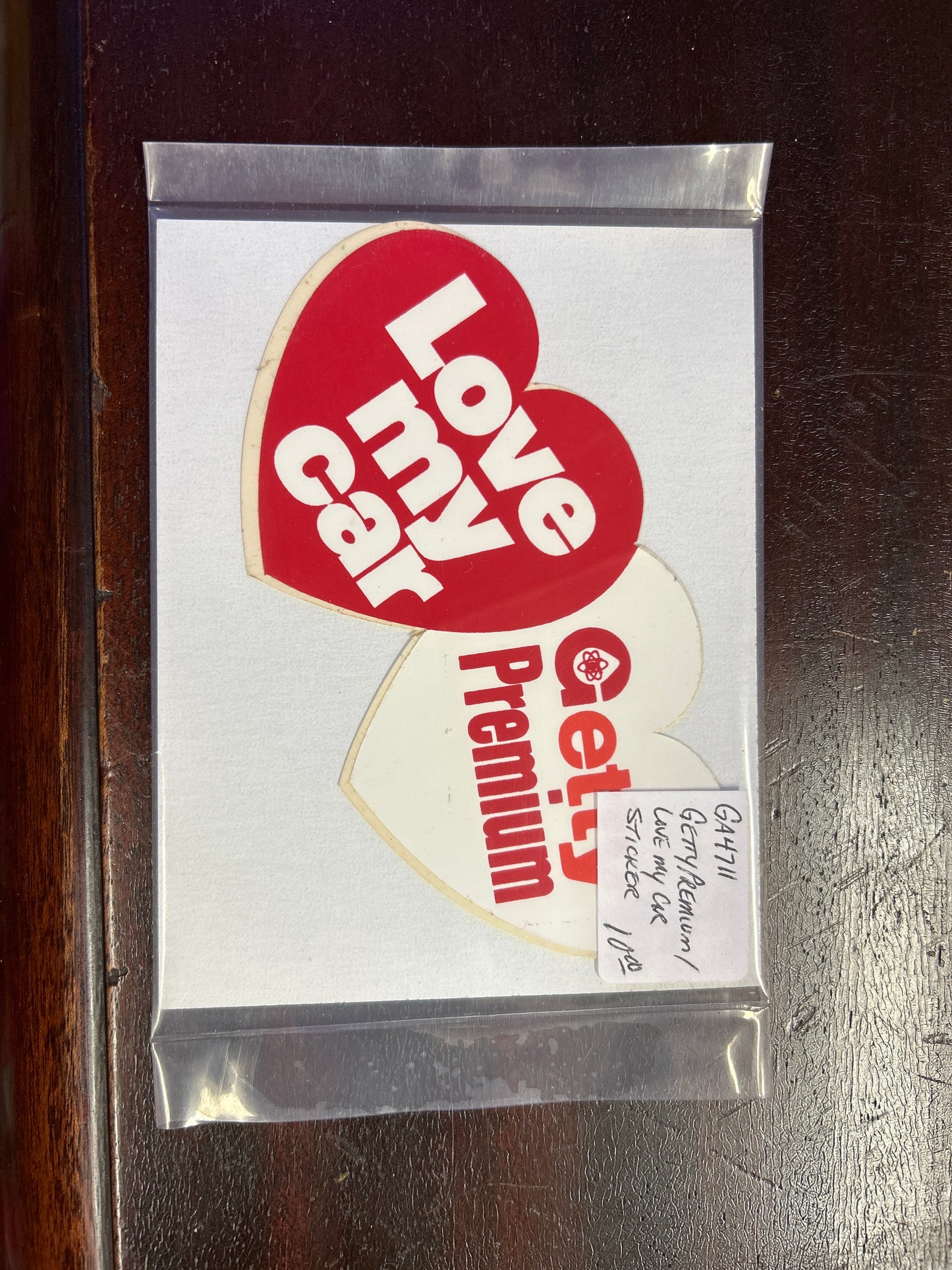 Getty Premium/Love My Car Sticker