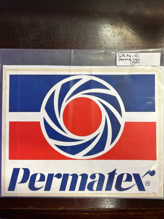 Permatex Sticker