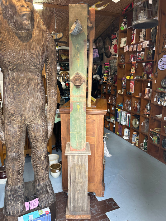 Antique Wooden Hand Pump