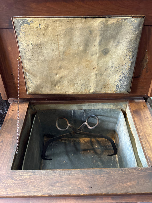 Antique Oak “Challenge” Ice Box