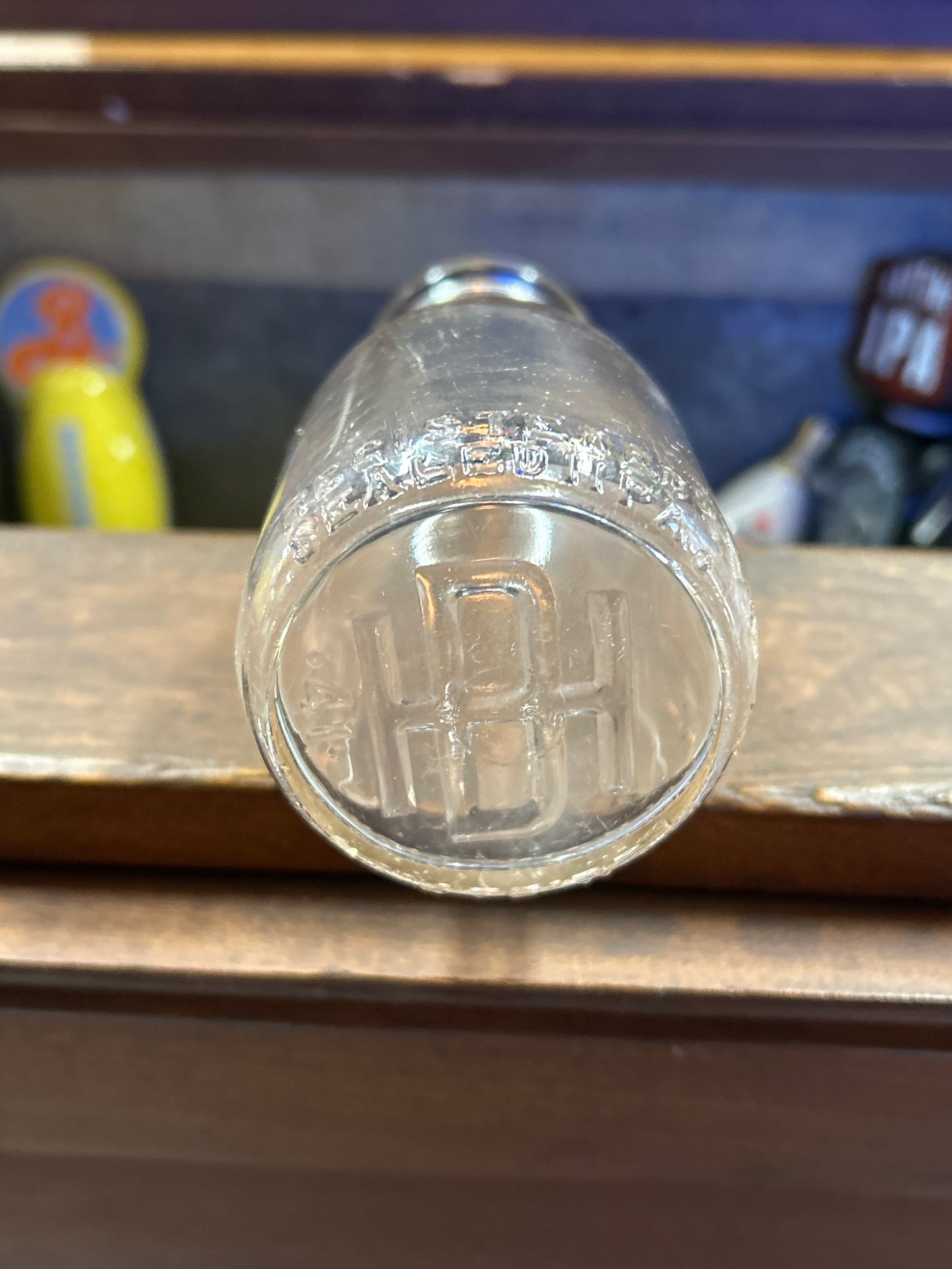 1/2 Pint Milk Bottle Plain