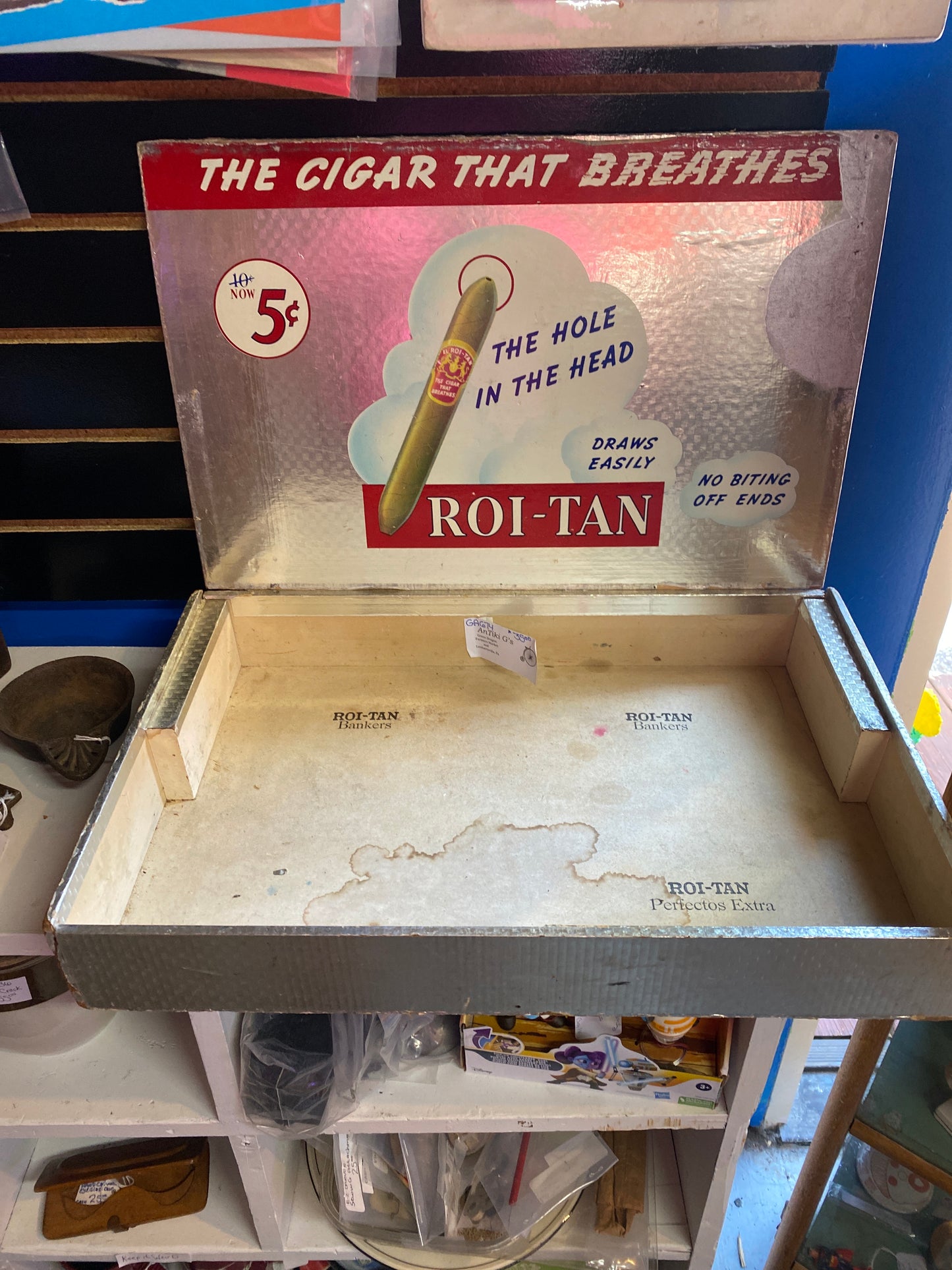 Roi-Tan Cigar Display Box