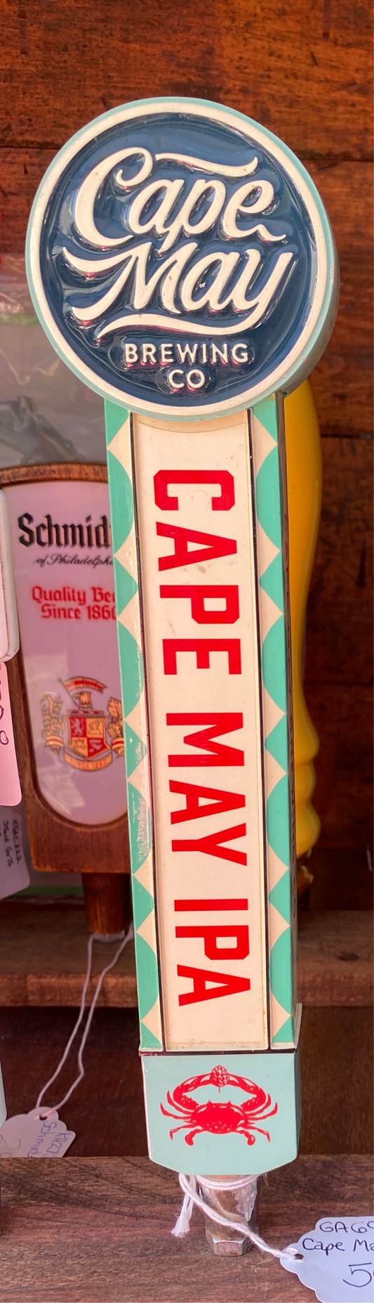 Cape May Brewing Co. IPA Beer Tap Handle