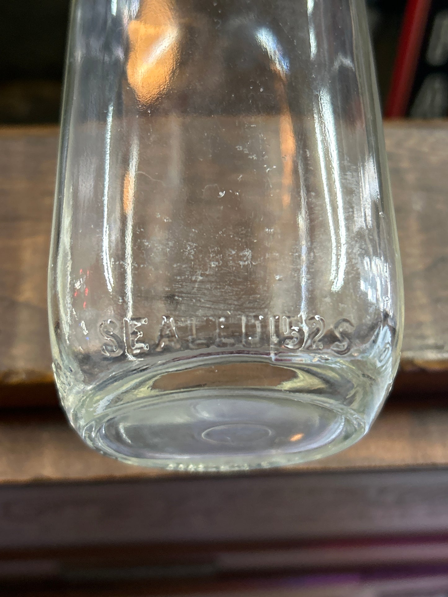 Milk bottle Pt. Plain