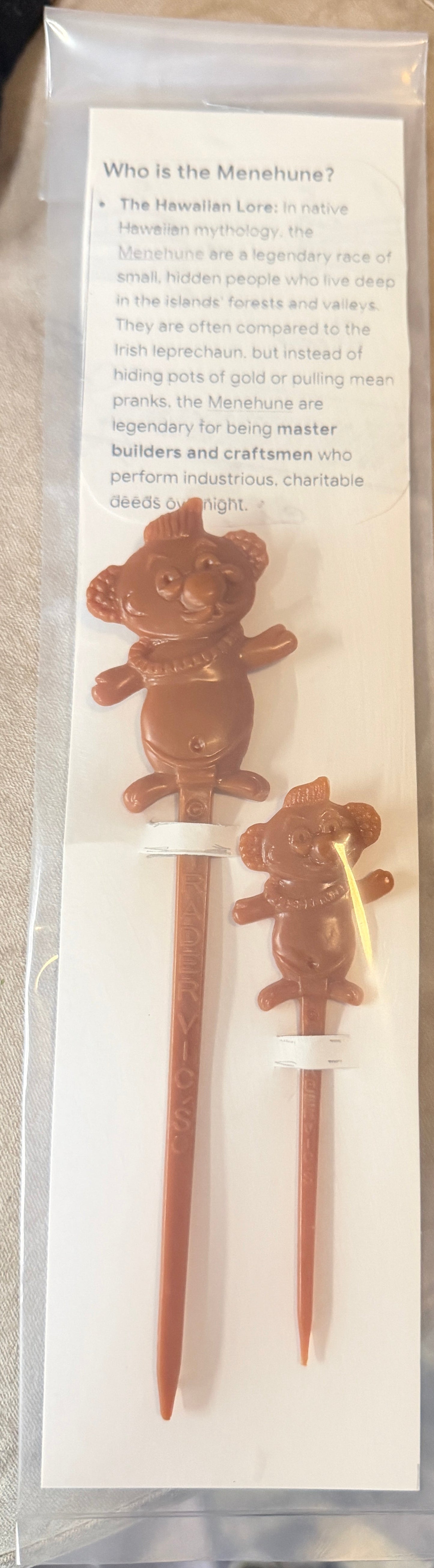 Trader Vic's Swizzle Stick And Appetizer Stick