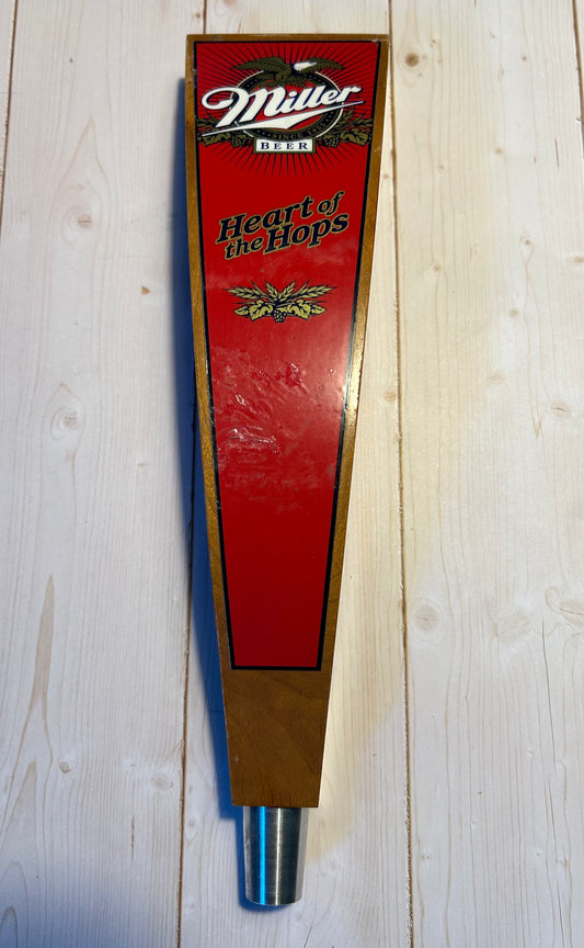 Miller Beer “Heart of the Hops” Tap Handle