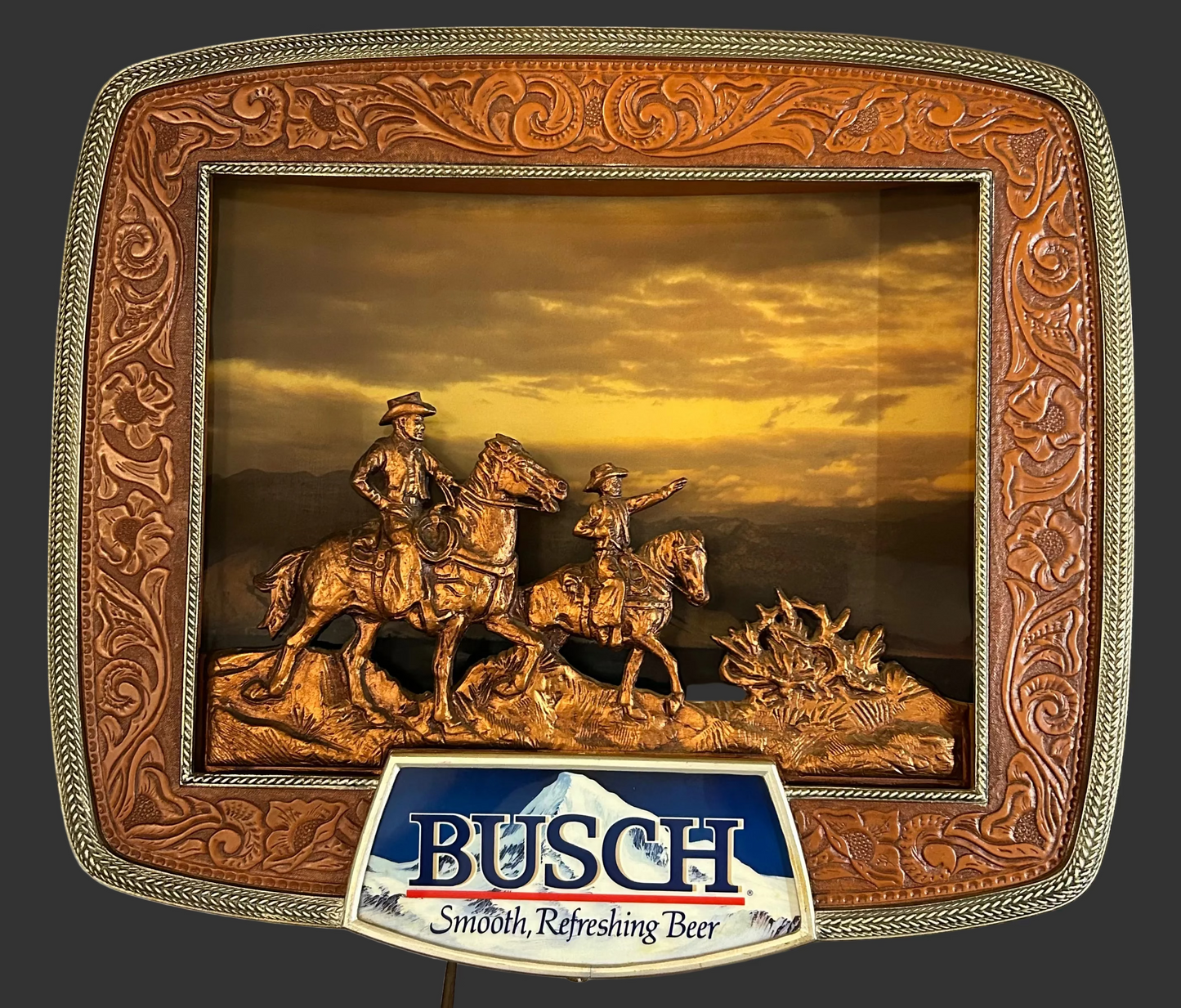 Busch Beer Advertising Light
