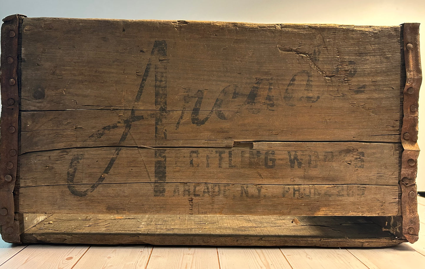 Arcade Bottling Works Crate