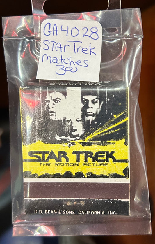 Star Trek “The Motion Picture” Matchbook
