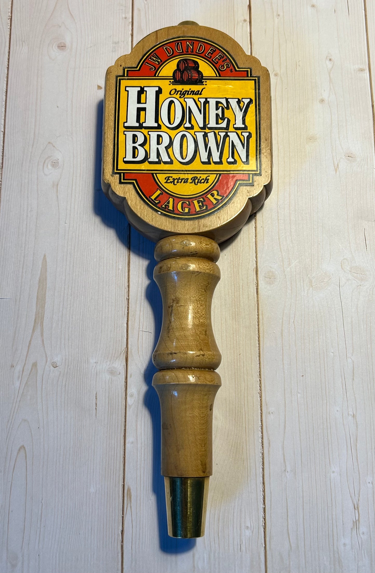 Honey Brown Wooden Tap Handle