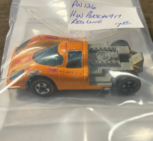 Hot Wheels Porsche 917 Red Line