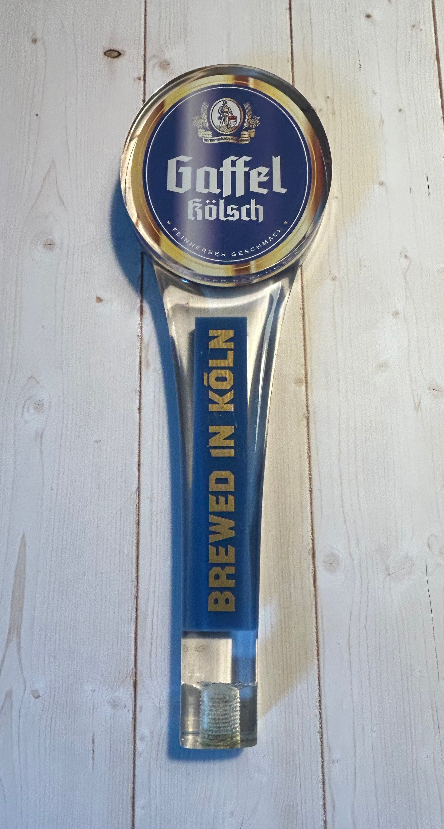 Gaffel Kolsch Acrylic Tap Handle