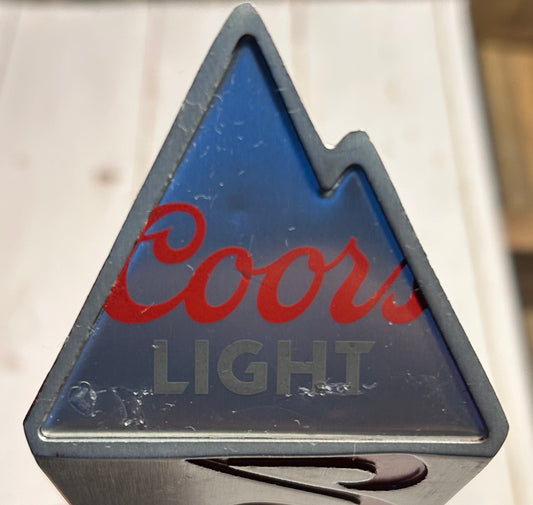 Coors Light 4 Sided Tap Handle
