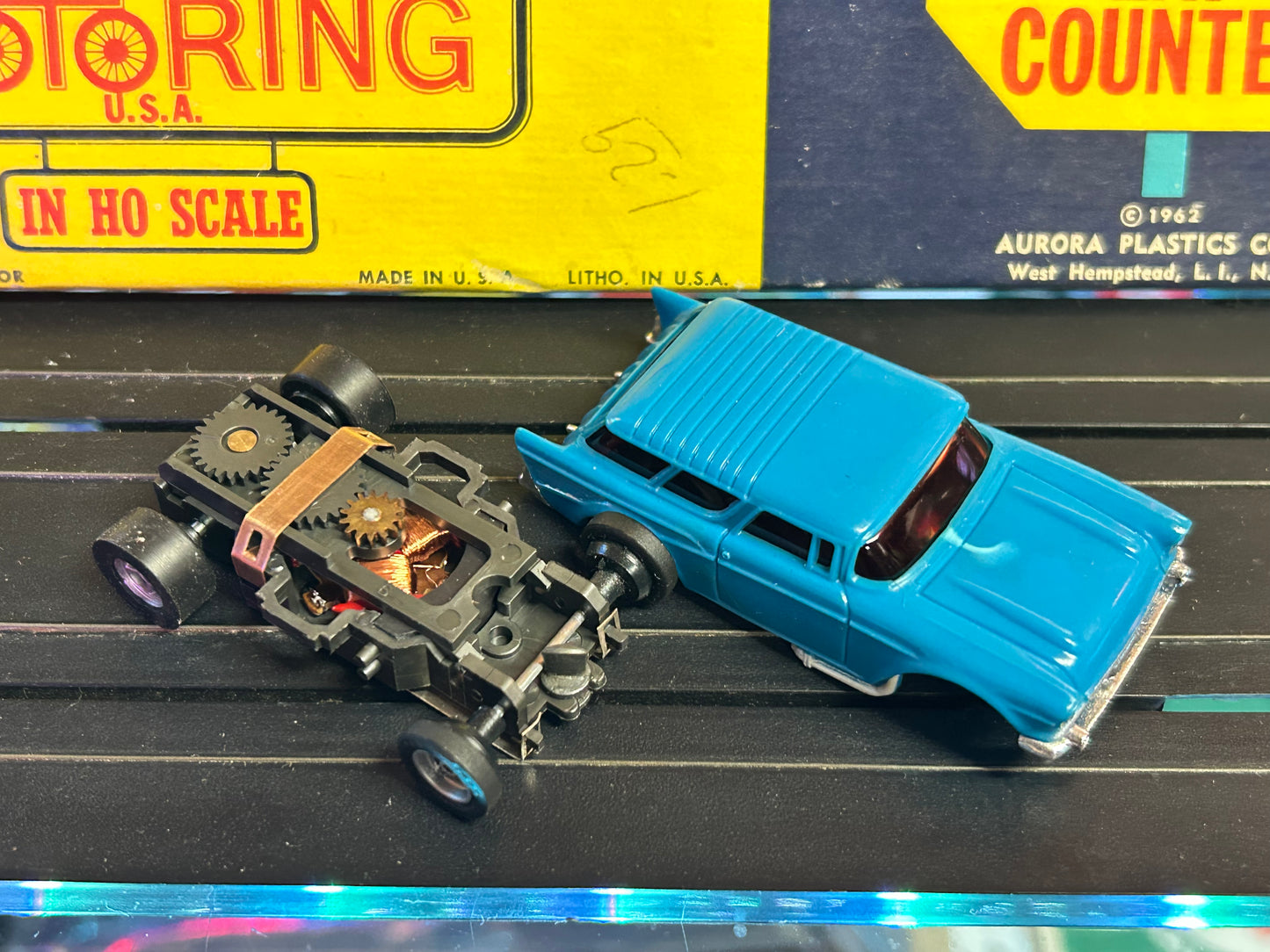 AFX ‘57 Chevy Nomad Slot Car