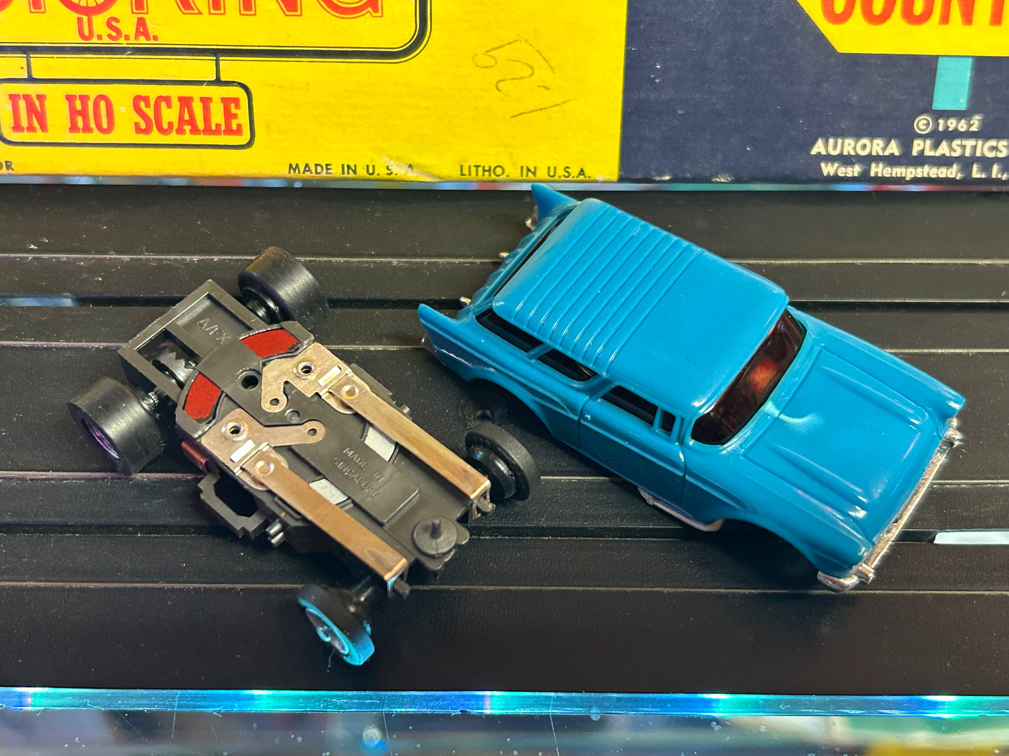 AFX ‘57 Chevy Nomad Slot Car