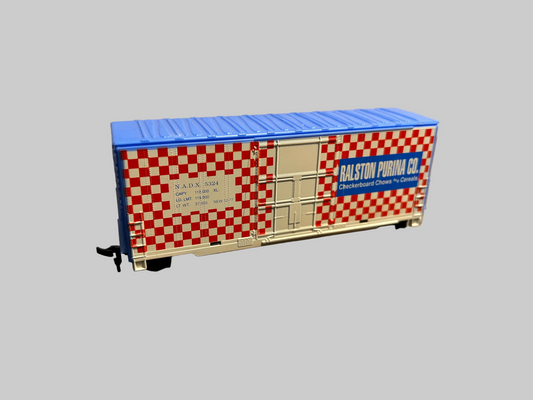 Ralston Purina High Cube Box Car-Tyco H.O.