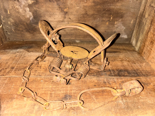 Victor #1-1/2 Coil Spring Animal Trap