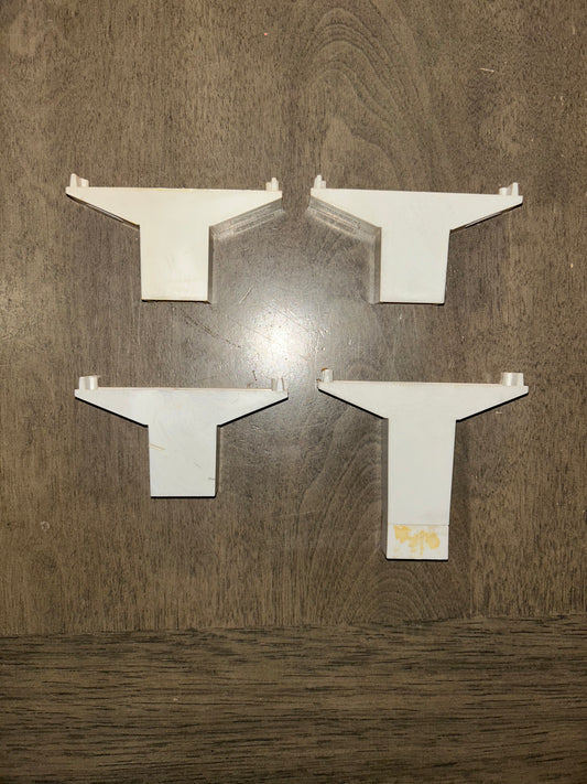 Aurora/Model Motoring Trestle Piers-4 pc.-Gray
