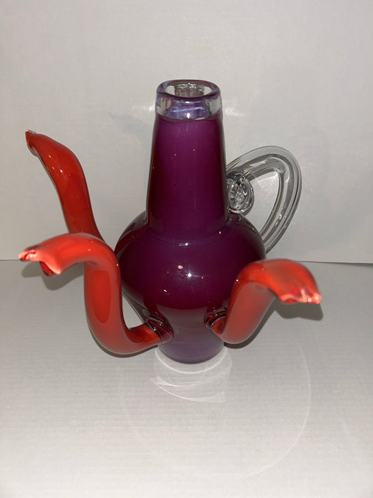 “The Medusa” Art Deco Glass Vase