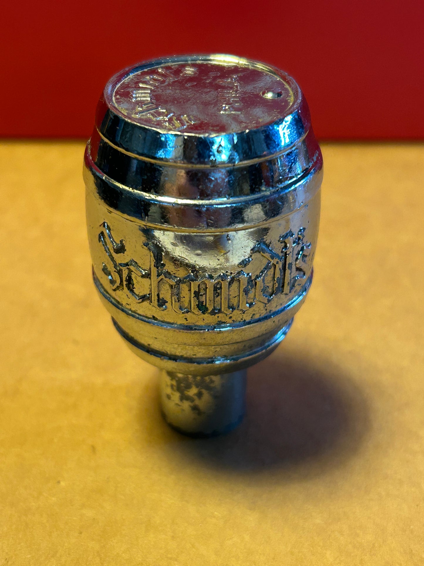 Schmidt’s Beer Barrel Tap Knob