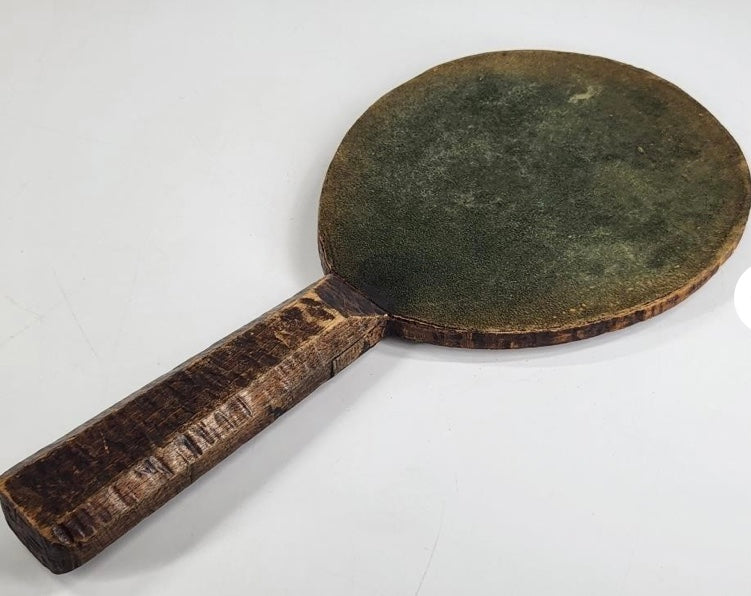 Table Tennis Paddle w/wood burned image