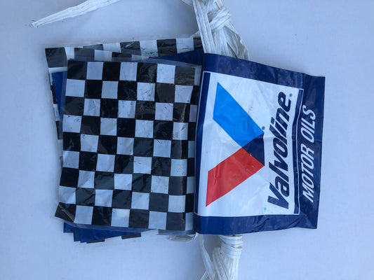 Valvoline Motor Oils Pennant Banner