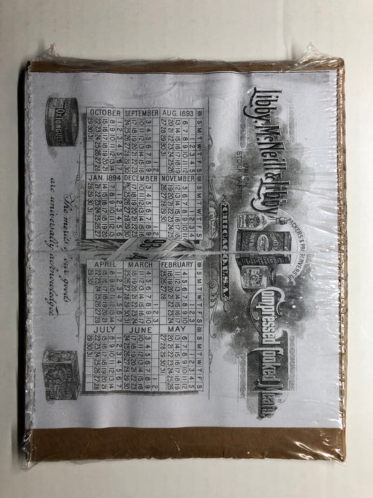 Libby’s Extract of Beef Advertising Calendar