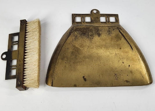 Art Deco Crumb Brush/Pan Set